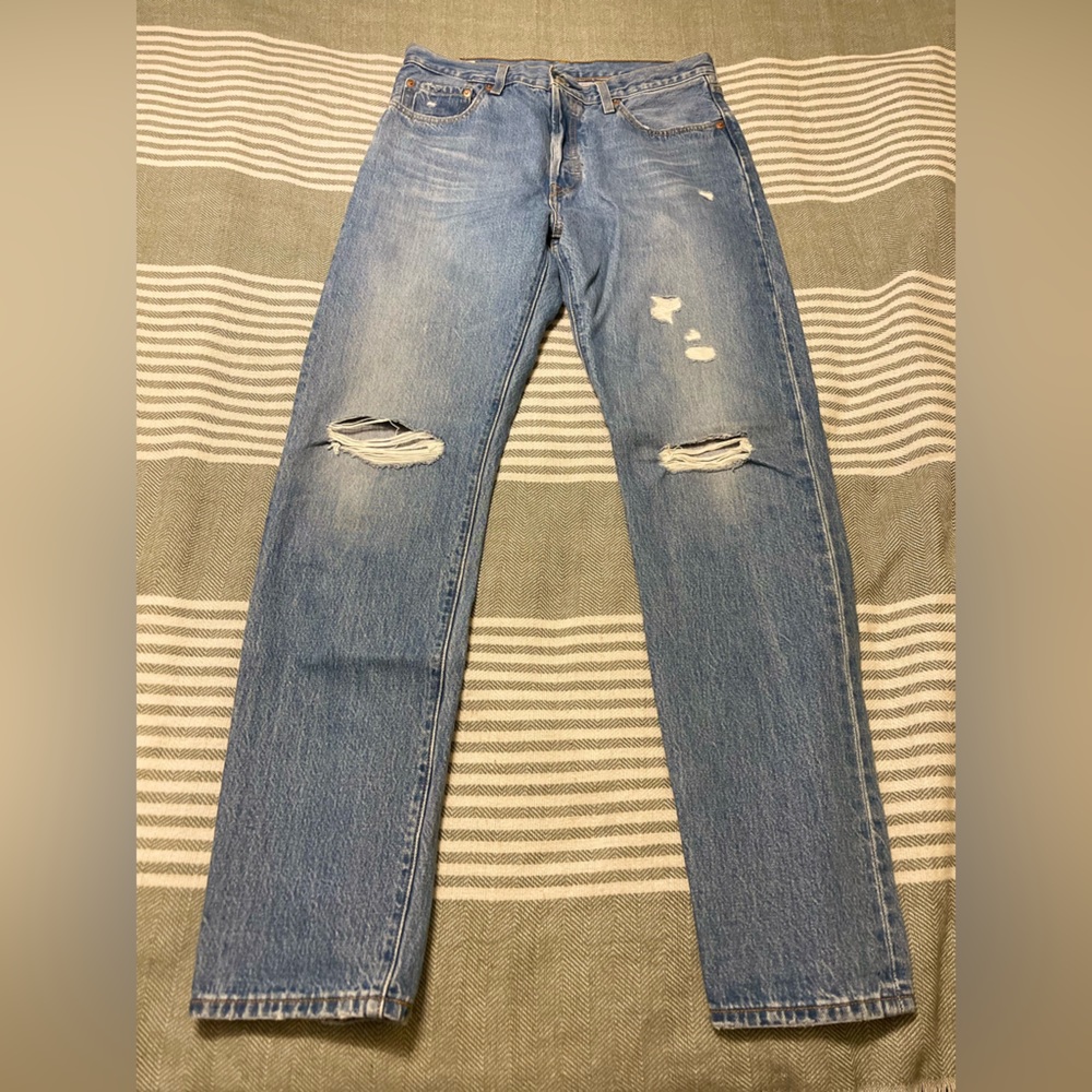 Levi’s Premium Light Wash Selvage‎ Denim Size 29 X 32